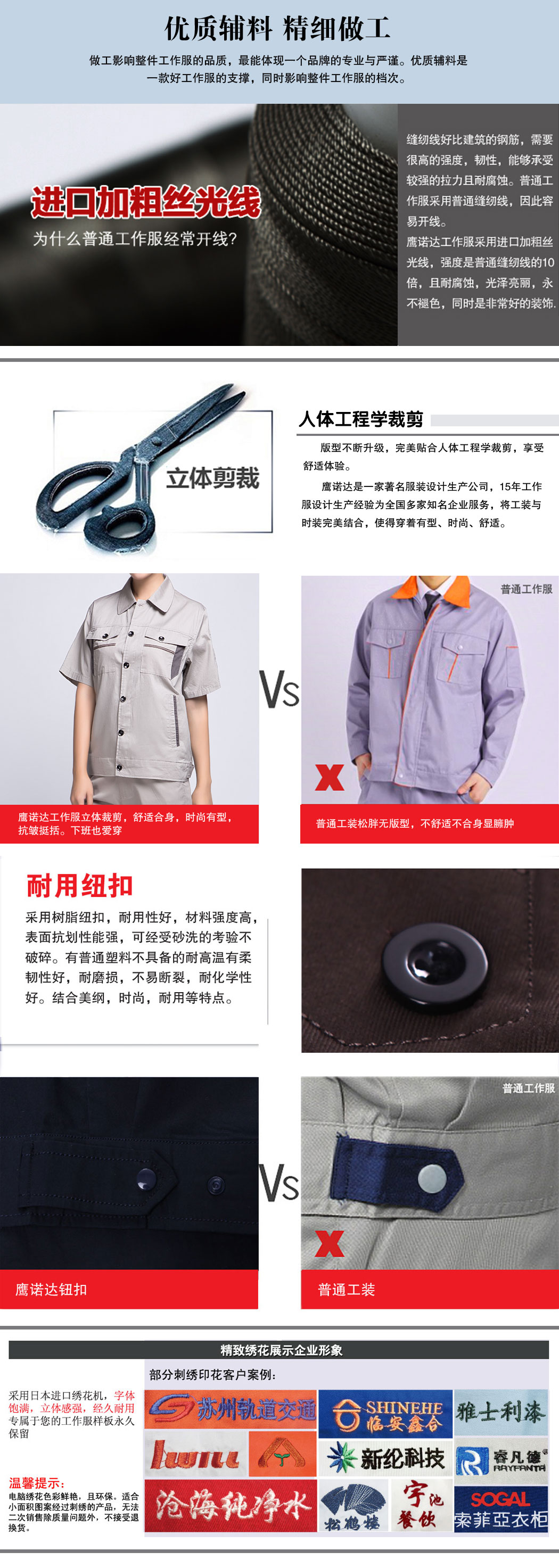 墨绿拼黄夏季工作服AD06-3(图2)